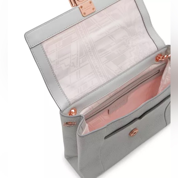 Ted Baker Women's Jemms Robot Lock Cross Body Bag - Grey - Picture 11 of 13